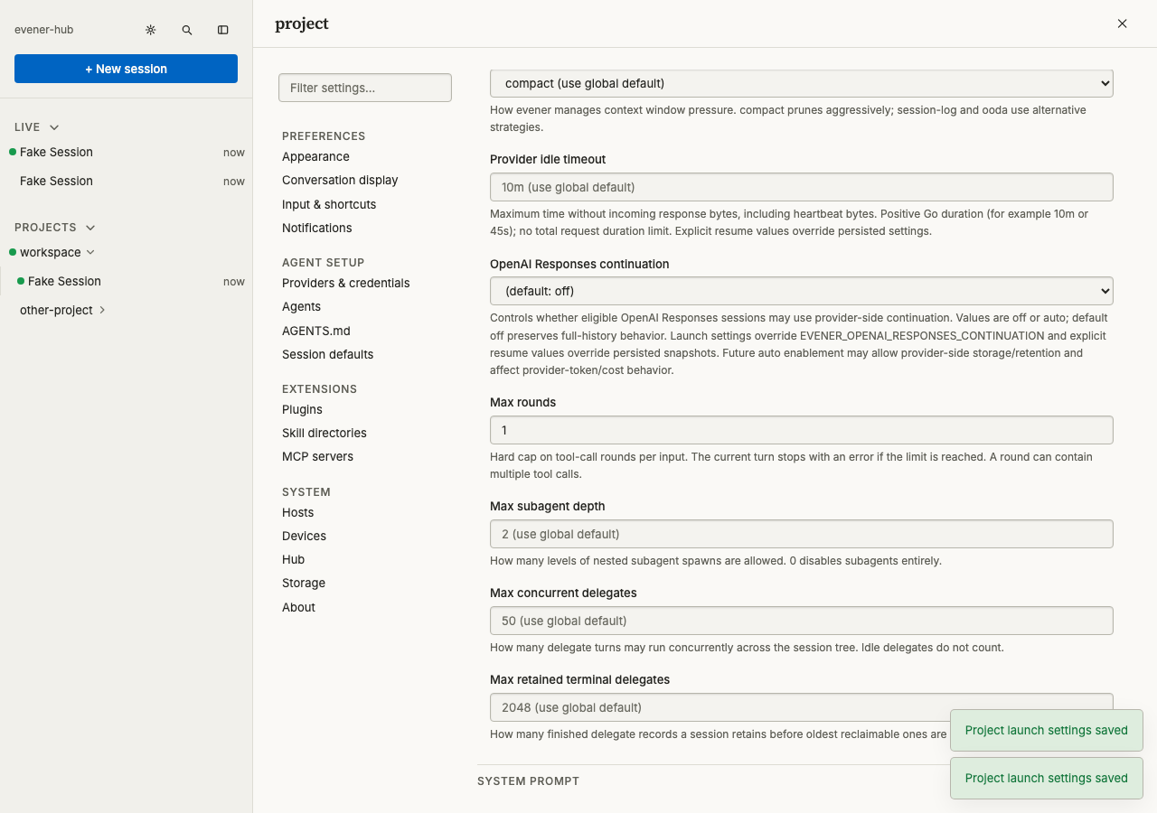 Configuration web action checkpoint