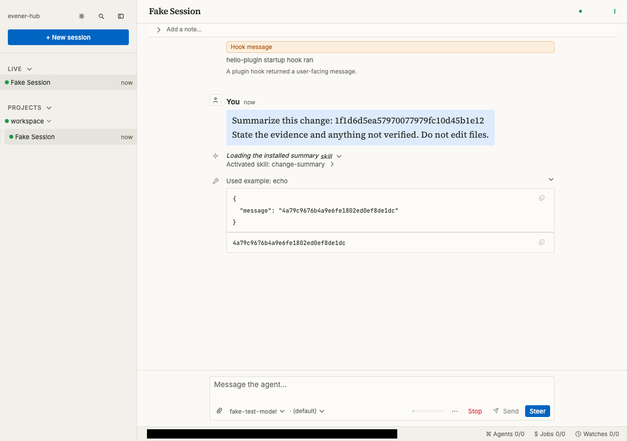 Extensions web action checkpoint